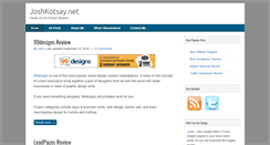 Desktop Screenshot of joshkotsay.net